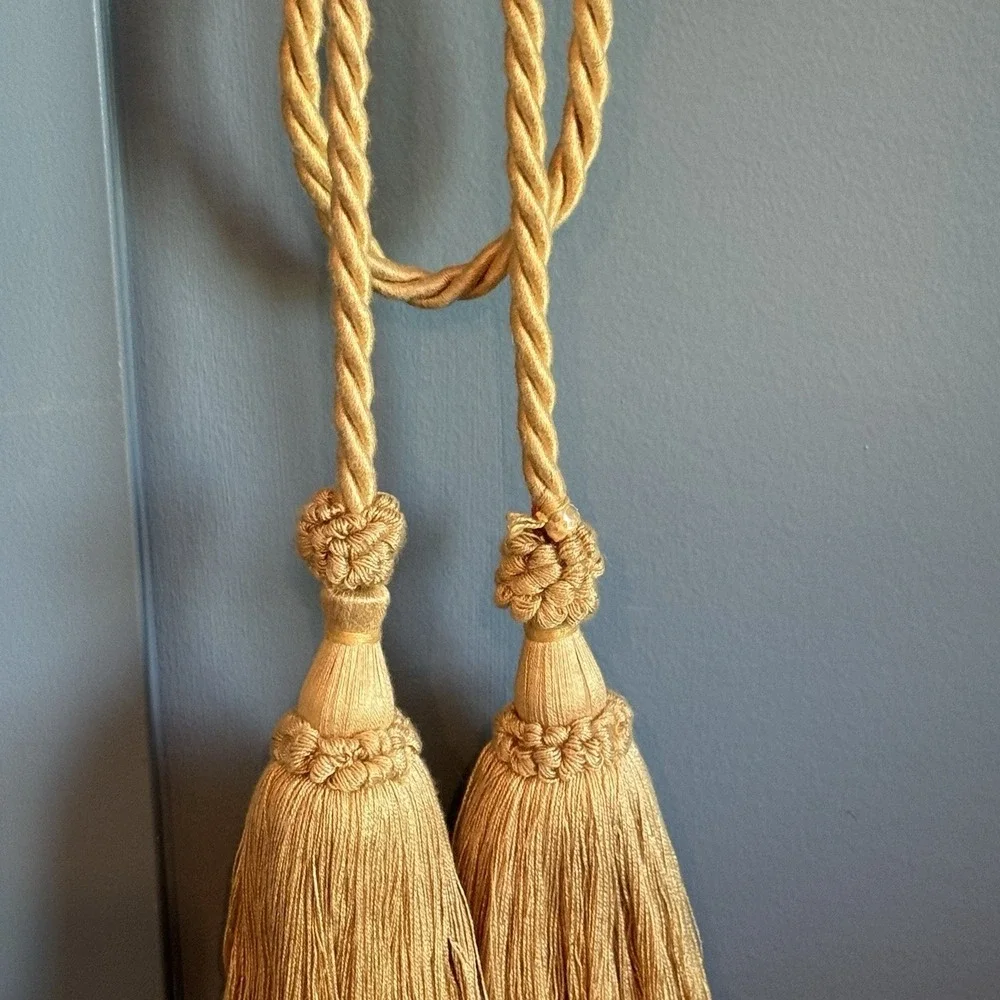 Vintage‎ 90's Decorative Tassel Tieback 44
